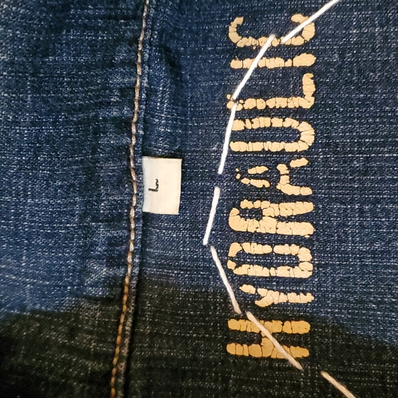 Custom patch Denim vest - Picture 3 of 10